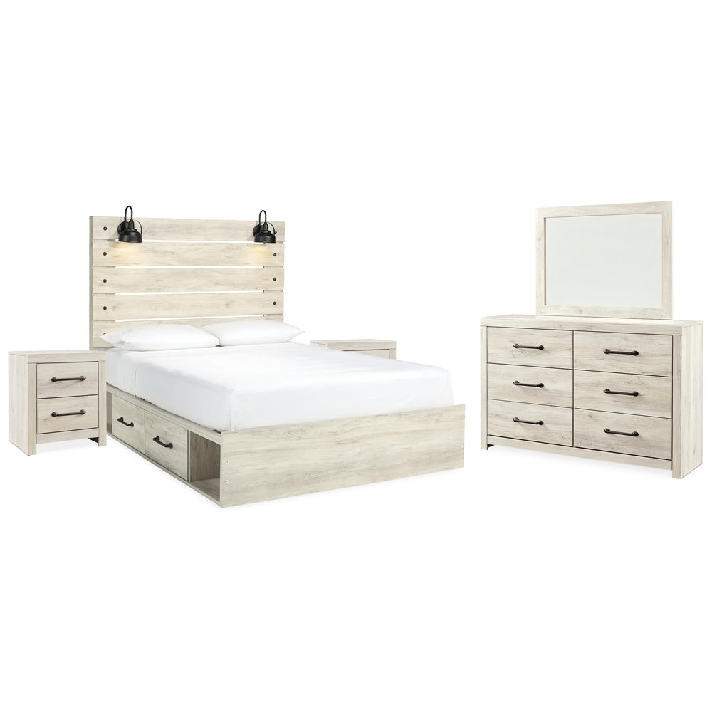  Signature Design by Ashley Cambeck B192B71 7 pc Queen Panel Bedroom Set IMAGE 2
