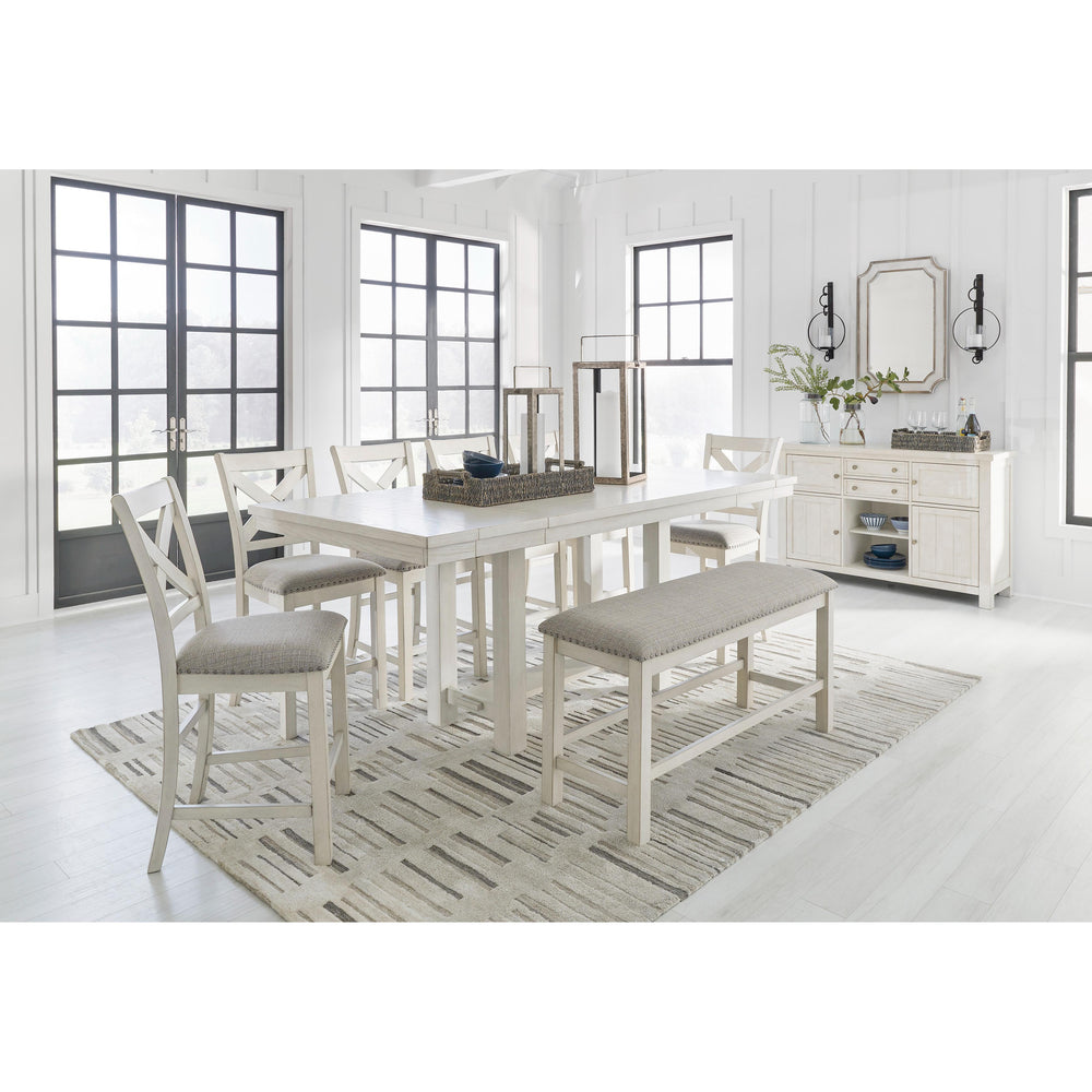  Signature Design by Ashley Robbinsdale D642D8 5 pc Counter Height Dining Set IMAGE 1