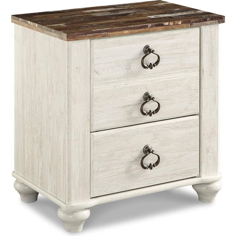  Signature Design by Ashley Willowton B267B56 8 pc Queen Sleigh Bedroom Set IMAGE 5