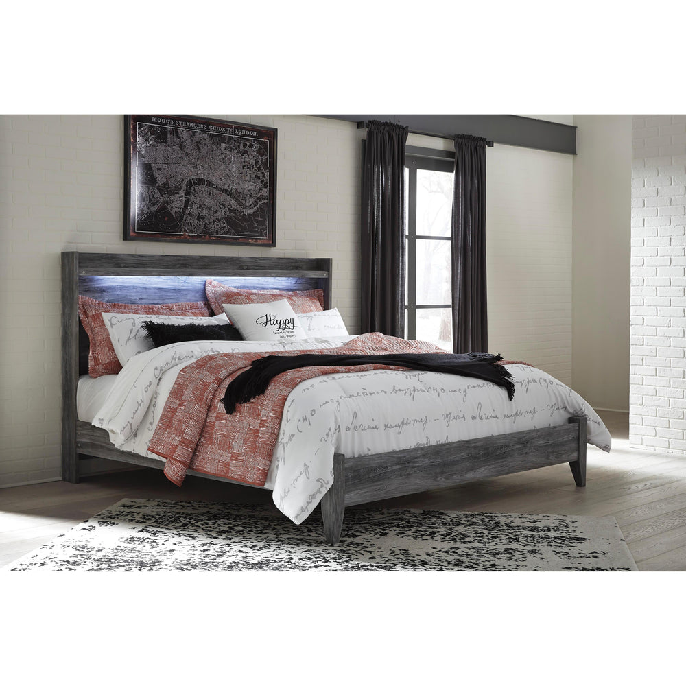  Signature Design by Ashley Baystorm B221B72 7 pc King Panel Bedroom Set IMAGE 2