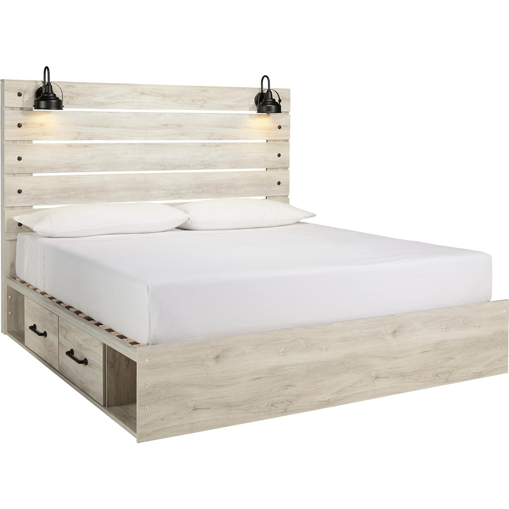  Signature Design by Ashley Cambeck B192B58 7 pc King Storage Panel Bedroom Set IMAGE 2