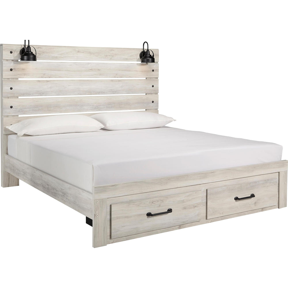  Signature Design by Ashley Cambeck B192B92 7 pc King Storage Panel Bedroom Set IMAGE 2