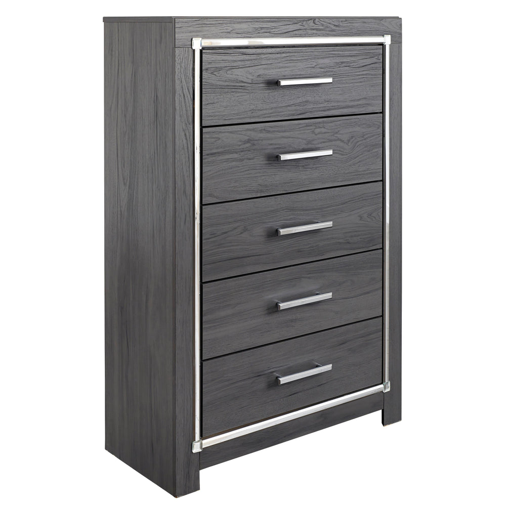  Signature Design by Ashley Lodanna B214B35 7 pc King Panel Storage Bedroom Set IMAGE 6