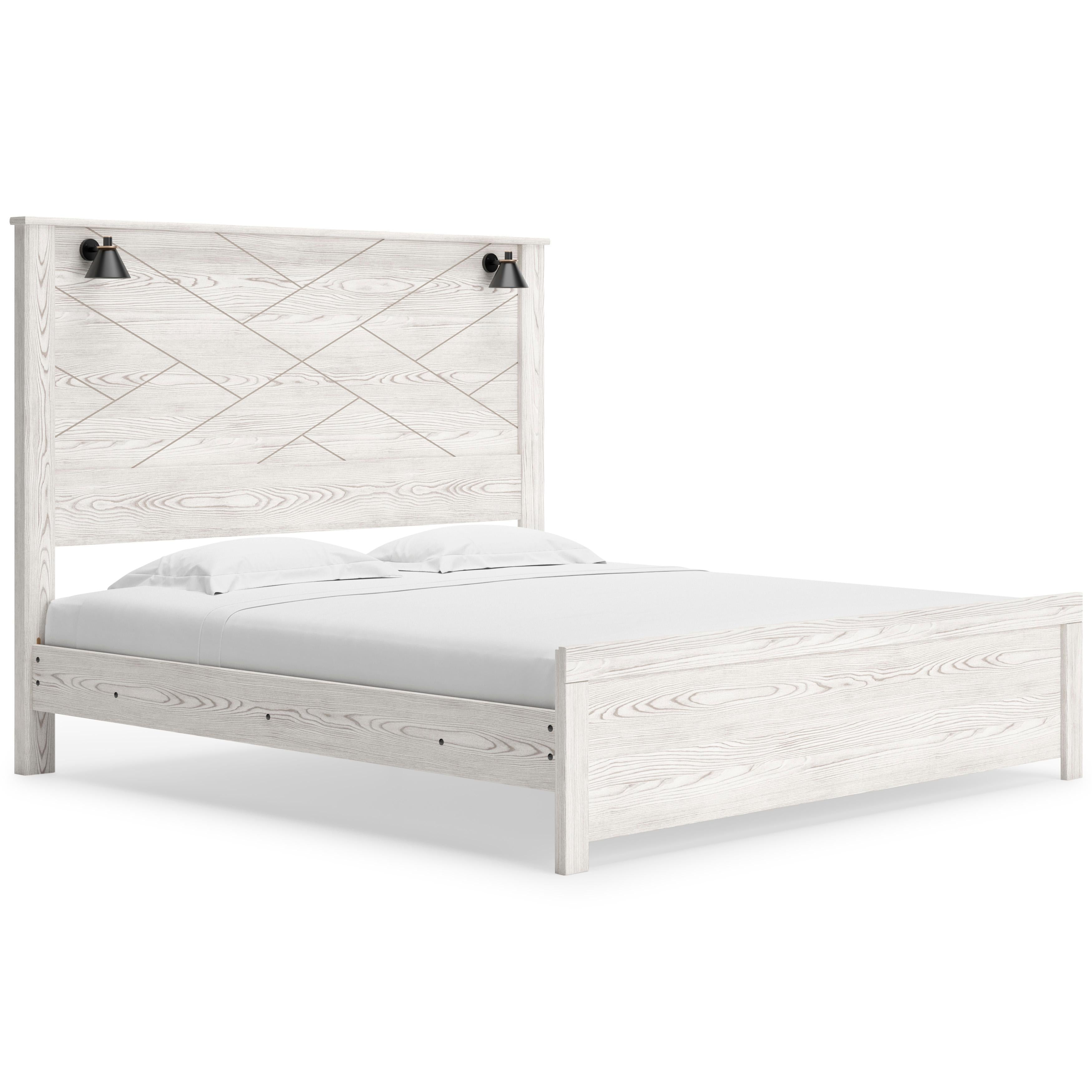  Signature Design by Ashley Gerridan B1190B20 6 pc King Panel Bedroom Set IMAGE 2