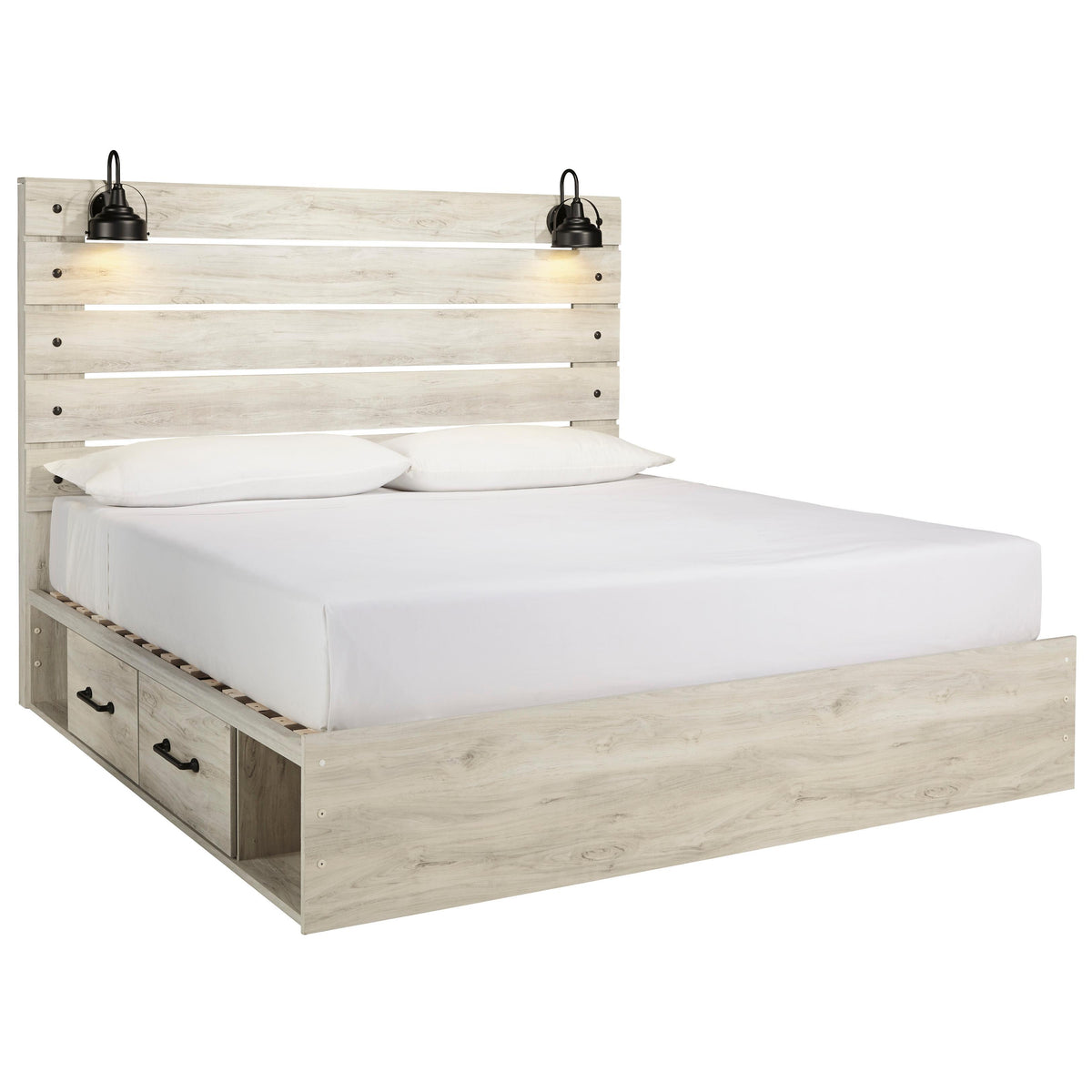  Signature Design by Ashley Cambeck B192B124 7 pc King Panel Storage Bedroom Set IMAGE 2
