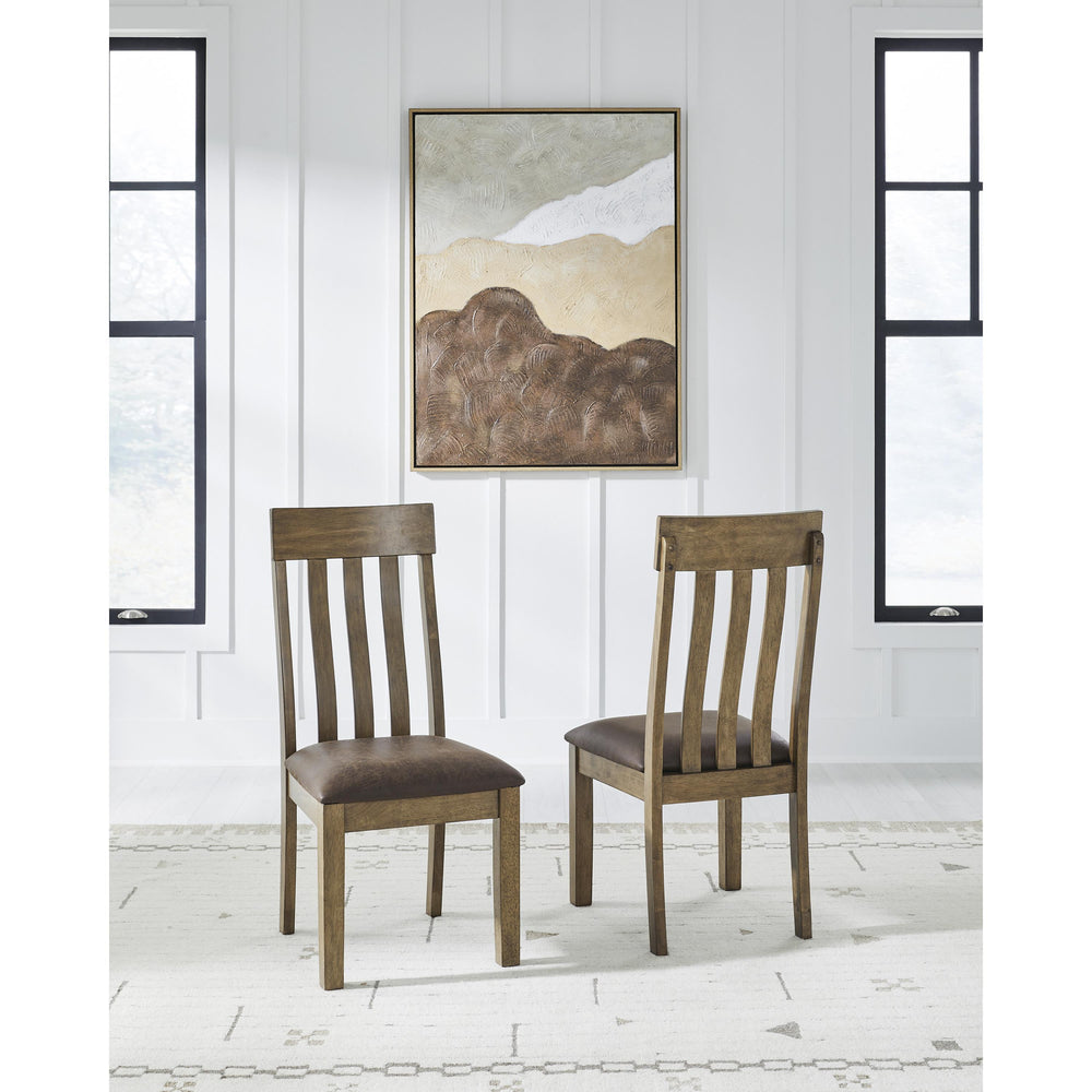  Signature Design by Ashley Urbinforte PCD592 6 pc Dining Set IMAGE 3