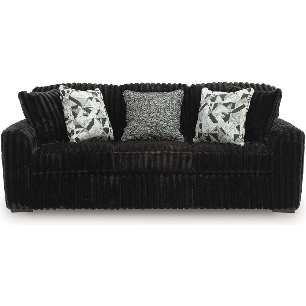  Signature Design by Ashley Midnight-Madness 98103 2 pc Living Room Set - Onyx IMAGE 2