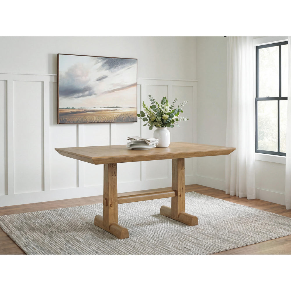  Benchcraft Ridgester D858 7 pc Counter Height Dining Set IMAGE 2