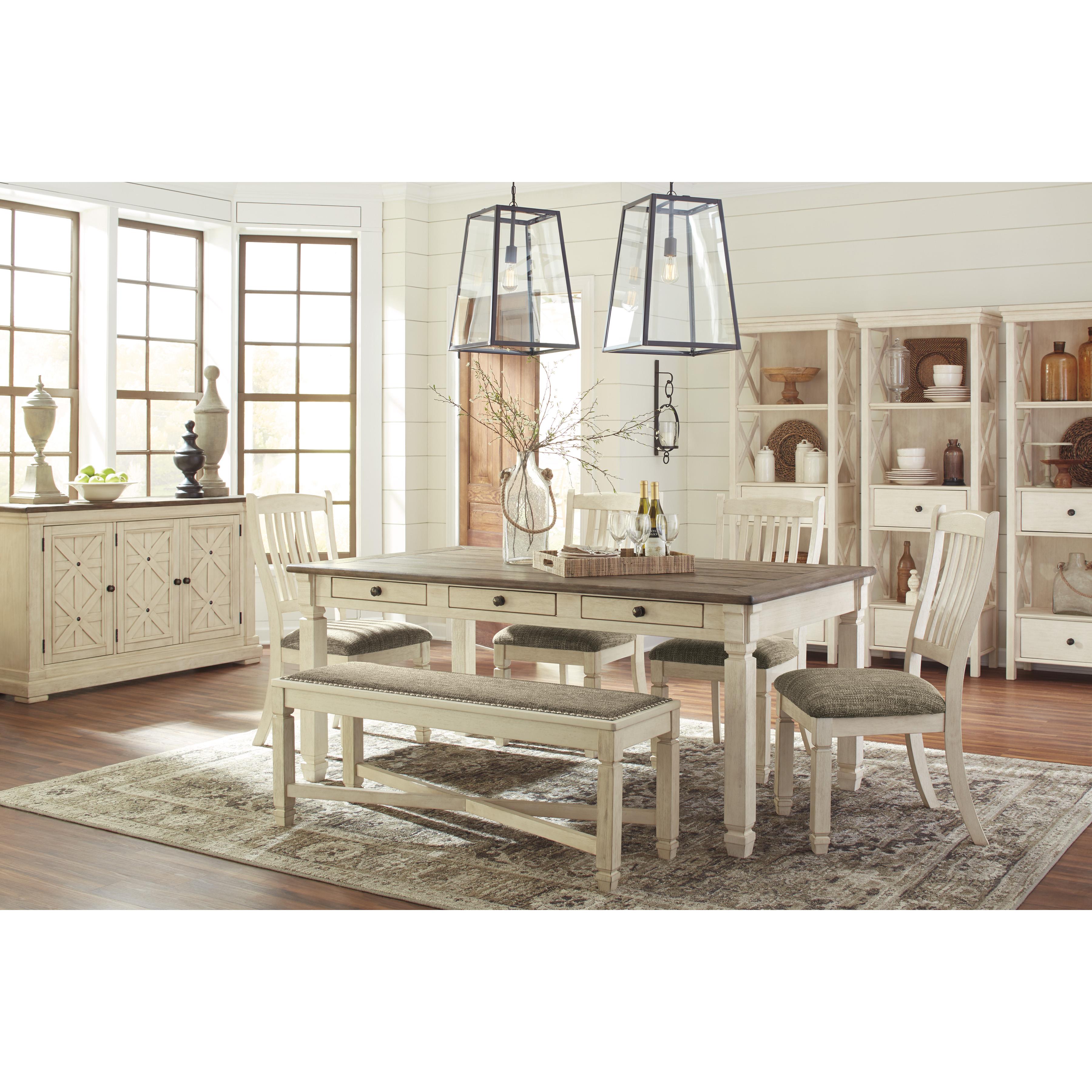  Signature Design by Ashley Bolanburg Bench D647-00 IMAGE 9
