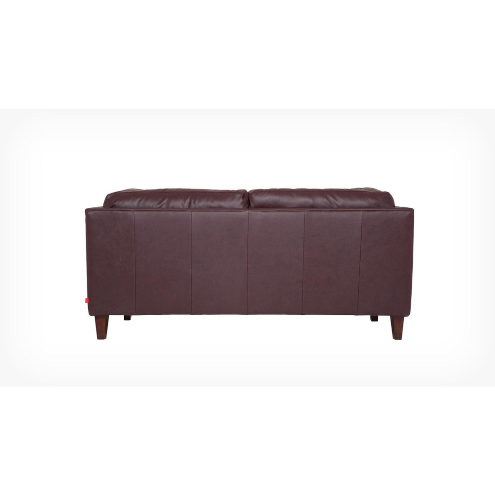  EQ3 Salema Stationary Leather Loveseat 37024-03-GR100 IMAGE 3