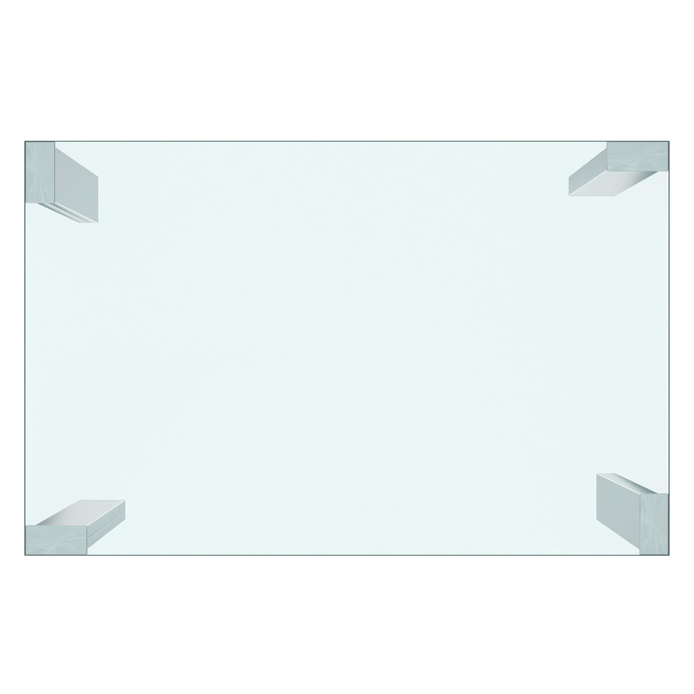  Worldwide Home Furnishings Frankfurt 201-165 Rectangular Dining Table - Stainless Steel IMAGE 5