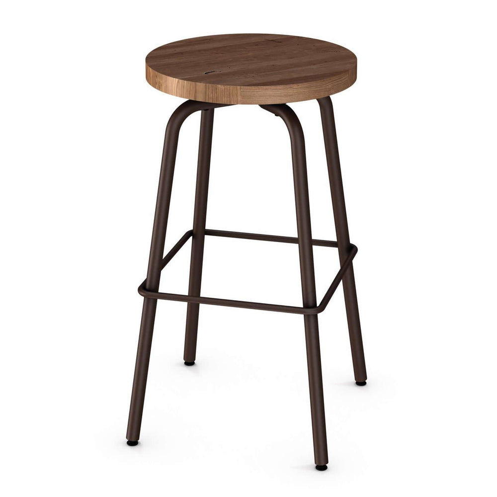  Amisco Button Pub Height Stool 42460-30_52-87 IMAGE 1