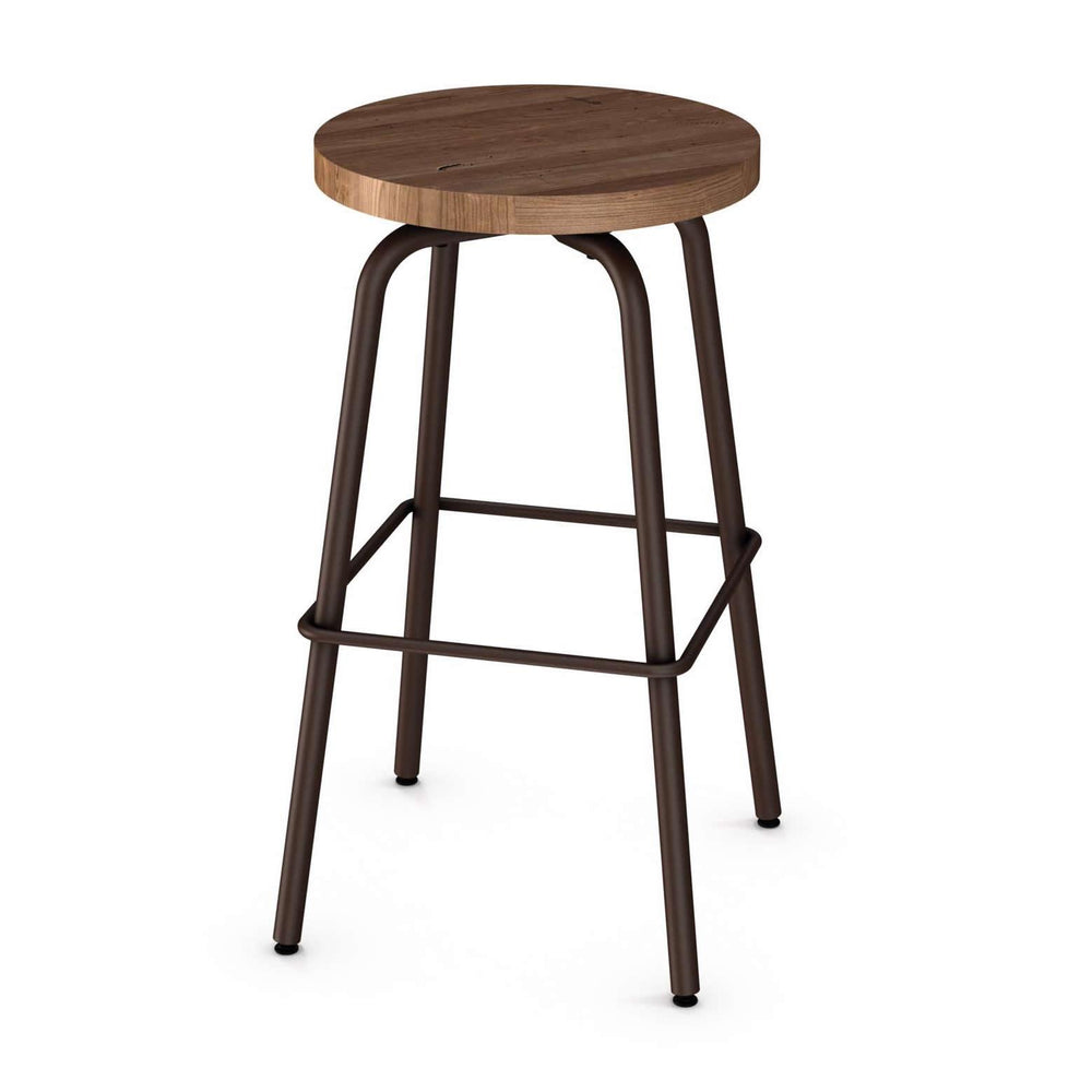  Amisco Button Pub Height Stool 42460-34_52-87 IMAGE 1