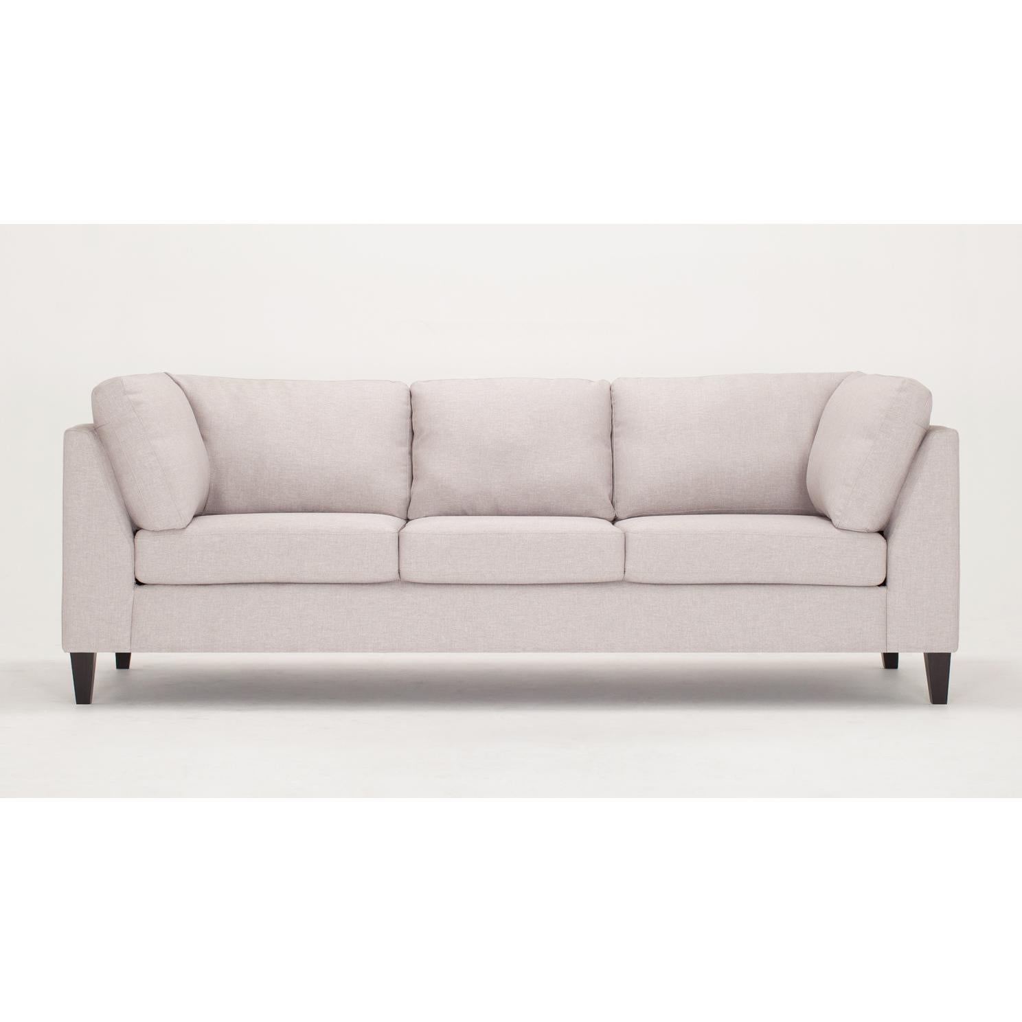  EQ3 Salema Stationary Fabric Sofa 30024-01-GR10 IMAGE 2