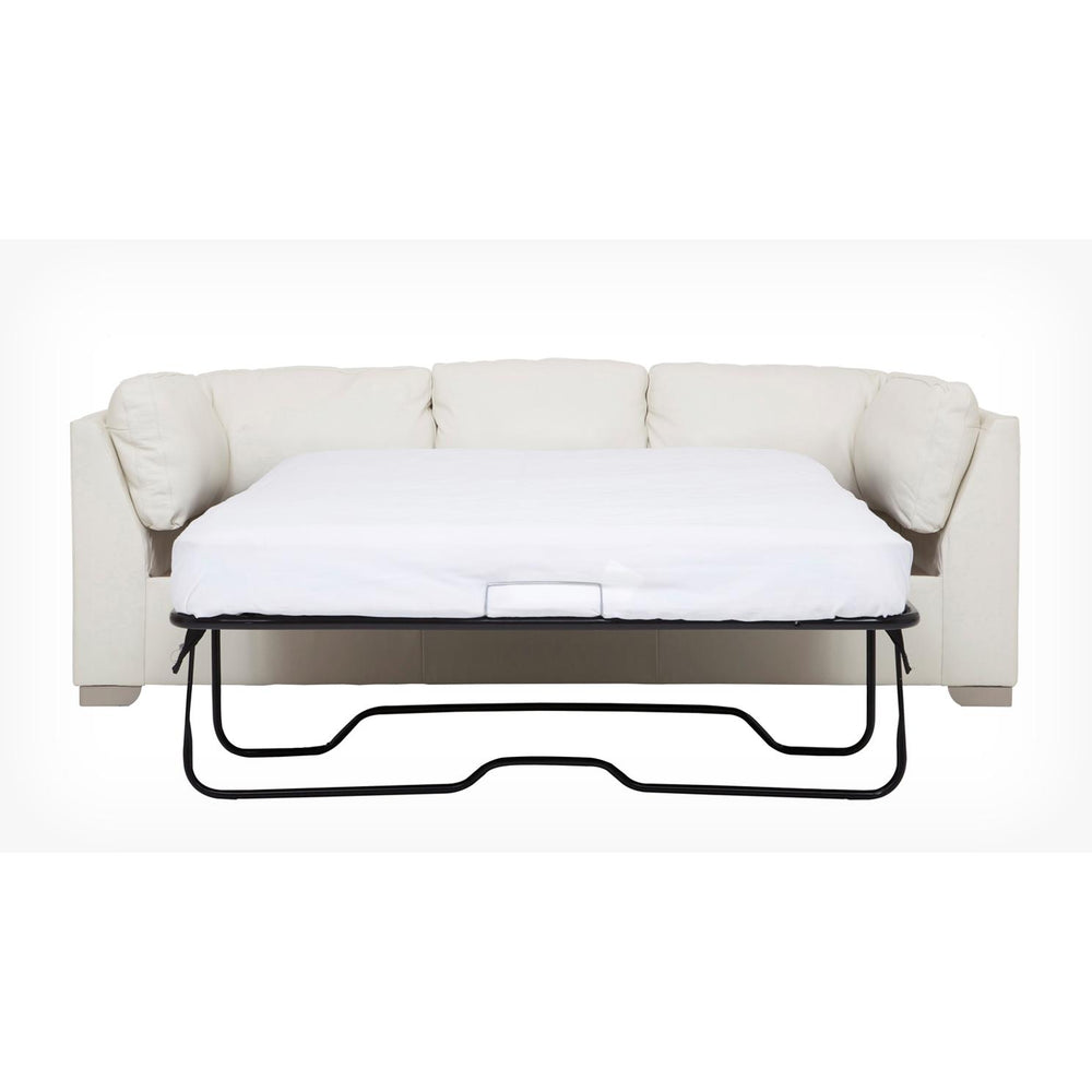  EQ3 Salema Leather Sofabed 37024-21-GR100 IMAGE 2