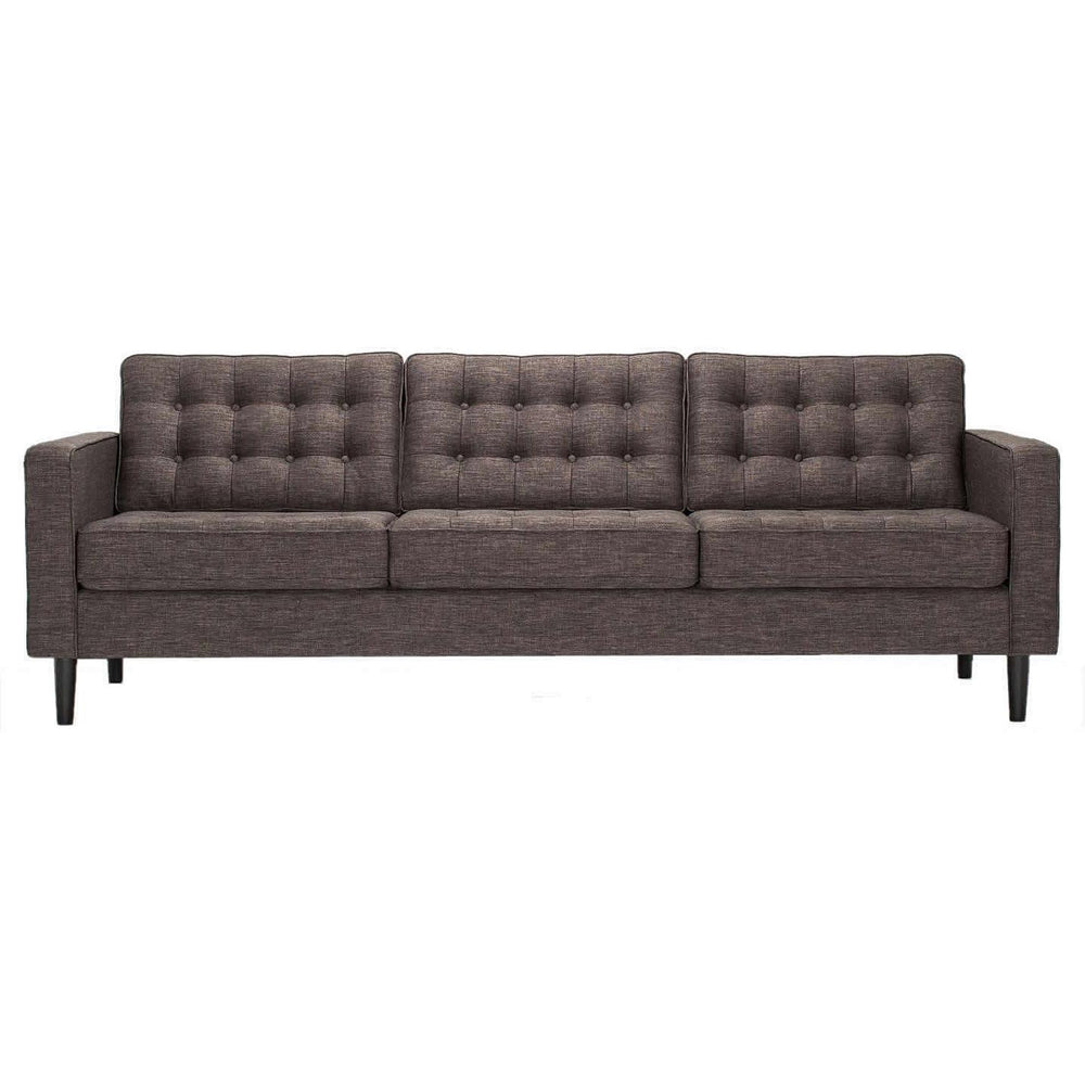  EQ3 Reverie Stationary Fabric Sofa 30095-S3-GR10 IMAGE 1