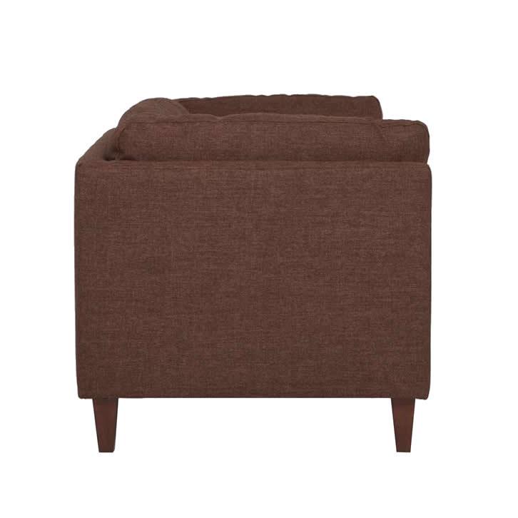  EQ3 Salema Stationary Fabric Loveseat 30024-03-GR10 IMAGE 3