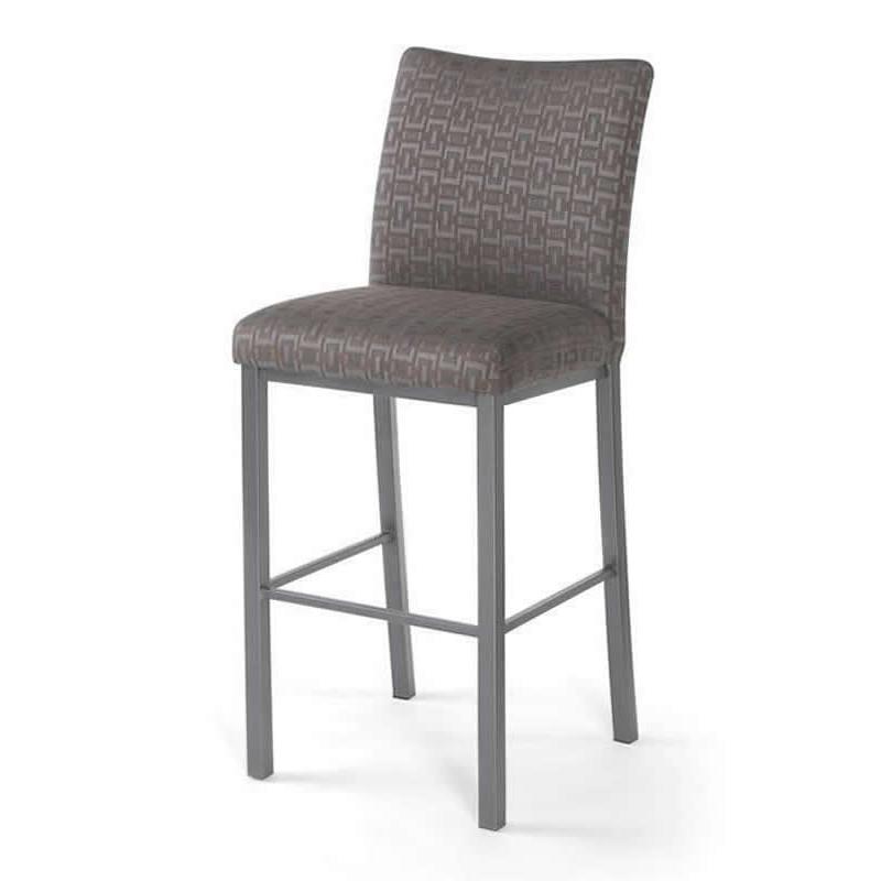  Trica Furniture Biscaro Counter Height Stool Biscaro Counter Height Stool - Anthracite/Dream Pewter IMAGE 1