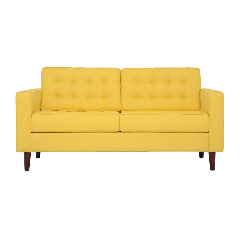  EQ3 Reverie Stationary Fabric Loveseat 30095-03-GR10 IMAGE 1