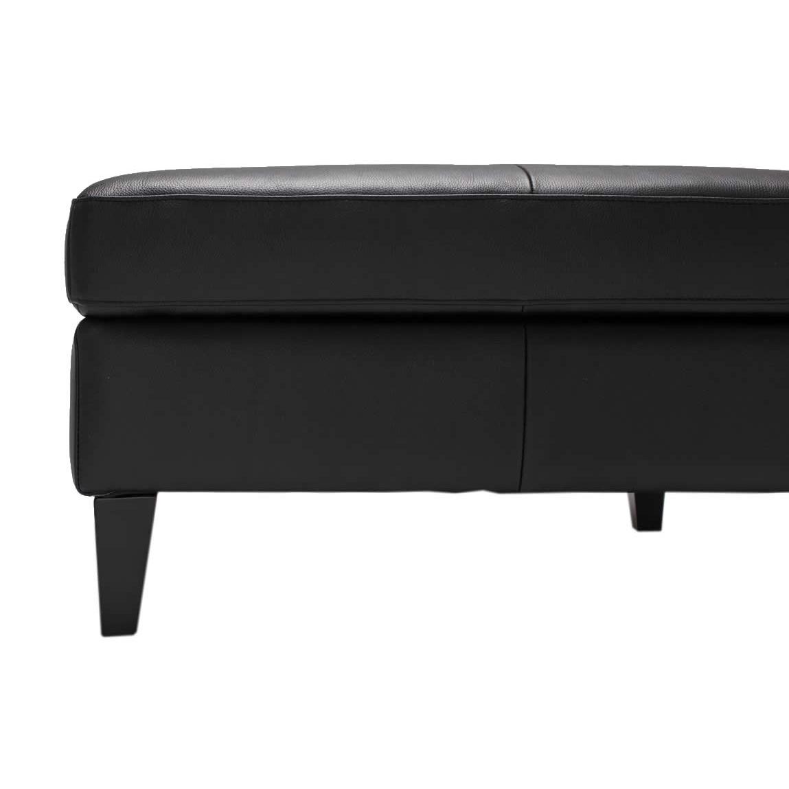  EQ3 Salema Leather Storage Ottoman 37024-93-GR100 IMAGE 5