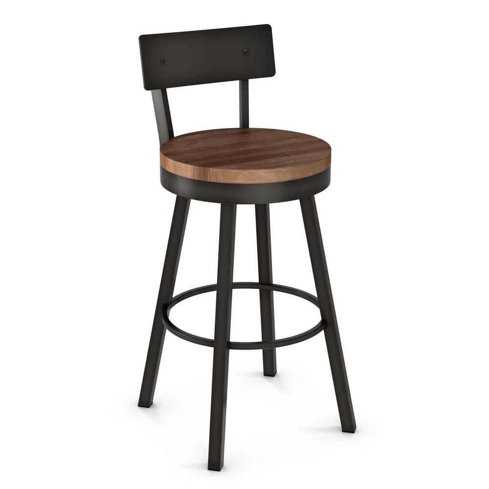  Amisco Lauren Pub Height Stool 40593-34_51-87 IMAGE 1