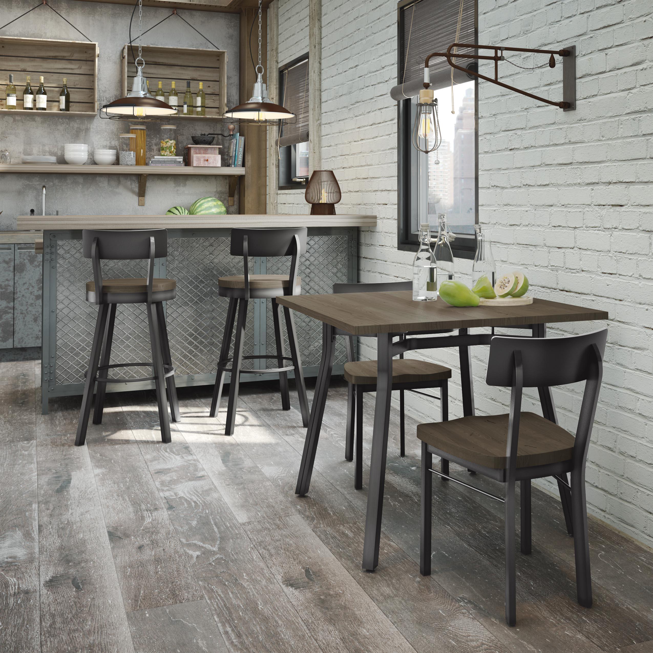  Amisco Lauren Pub Height Stool 40593-34_51-87 IMAGE 2