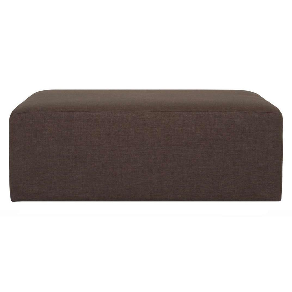  EQ3 Morten Fabric Ottoman 30026-04-GR10 IMAGE 1