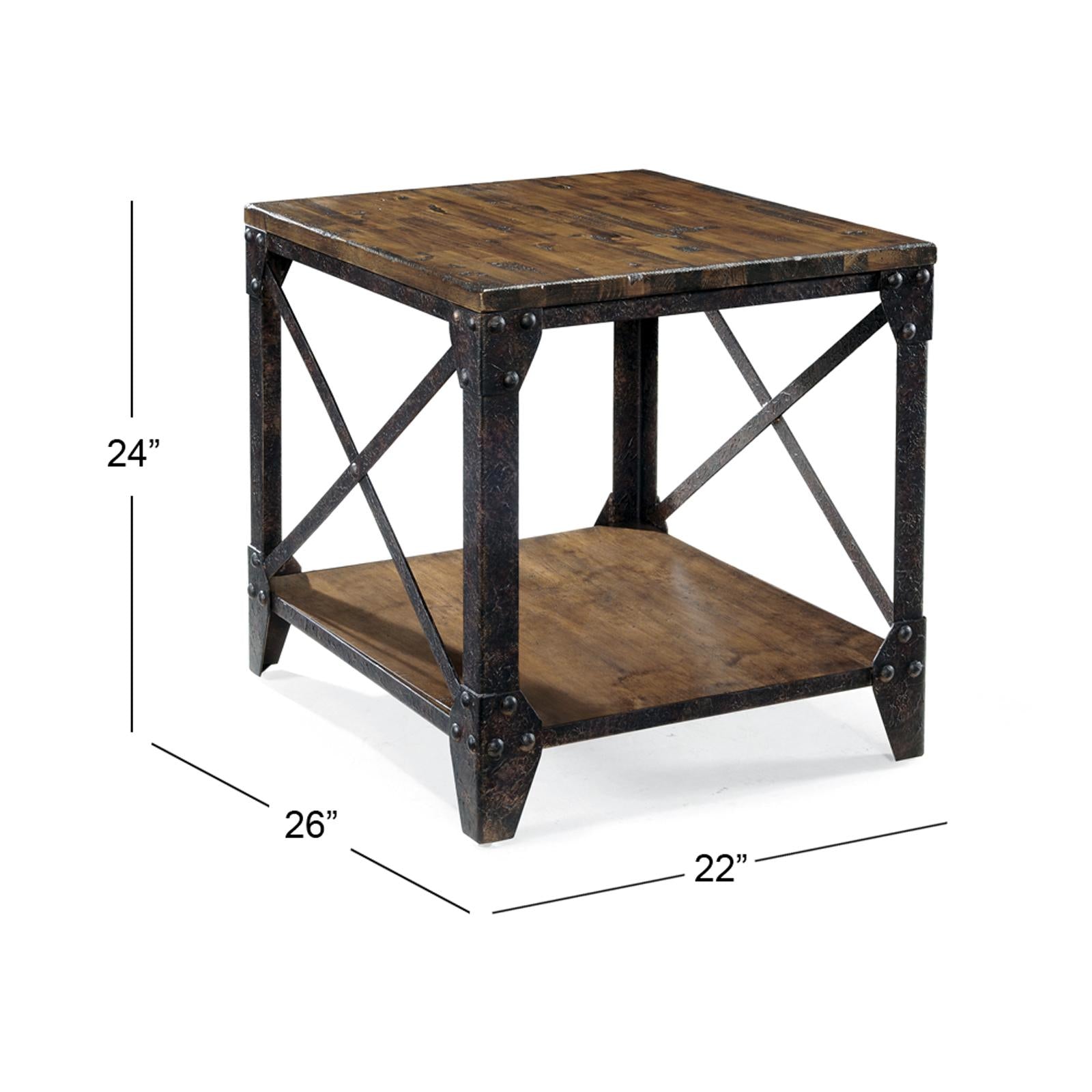  Magnussen Pinebrook End Table T1755-03 IMAGE 2