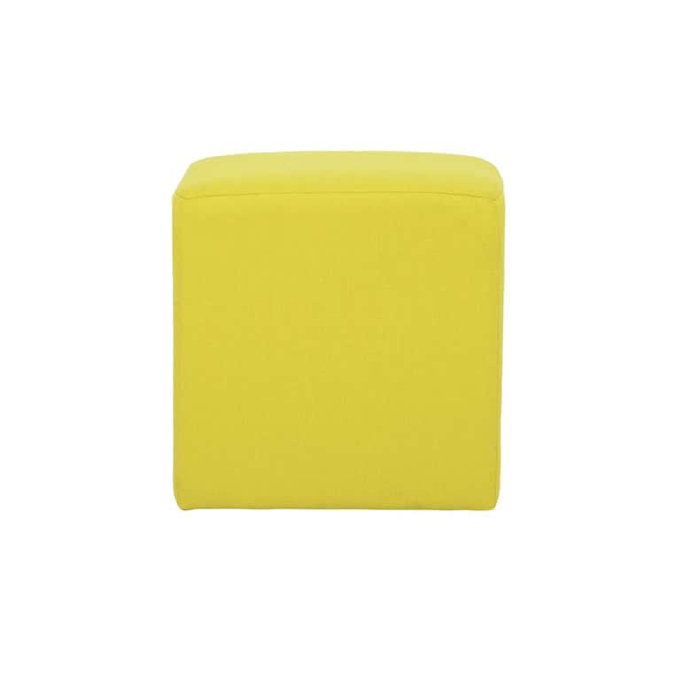  EQ3 Rubix Fabric Ottoman 30000-04-GR10 IMAGE 1