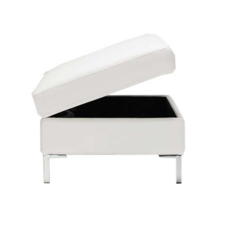  EQ3 Salema Leather Storage Ottoman 37024-94-GR100 IMAGE 6