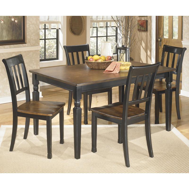  Signature Design by Ashley Owingsville D580D8 5 pc Dining Set IMAGE 1