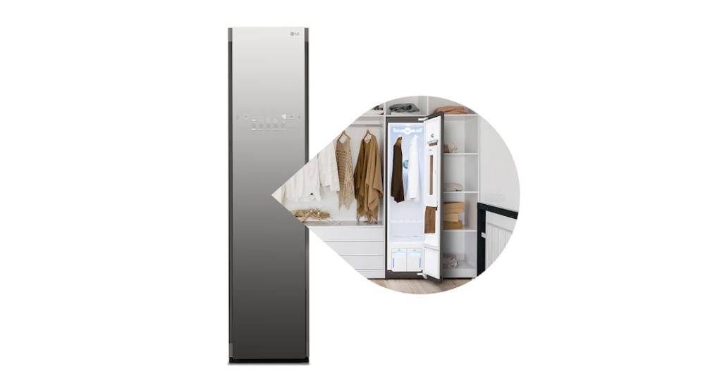 LG Styler Steam Closet | 3 Hangers, Silver