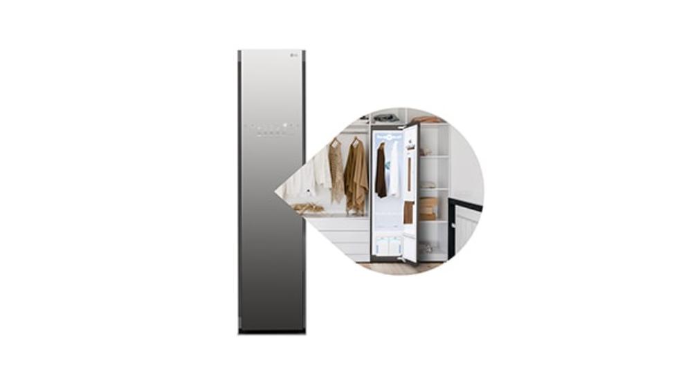 LG Styler Steam Closet | 3 Hangers, Silver