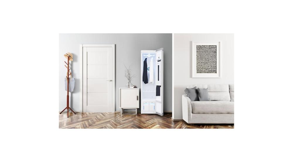 LG Styler Steam Closet | 3 Hangers, White