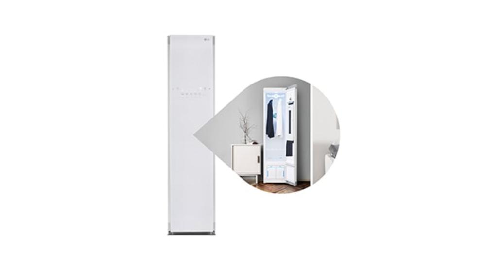 LG Styler Steam Closet | 3 Hangers, White