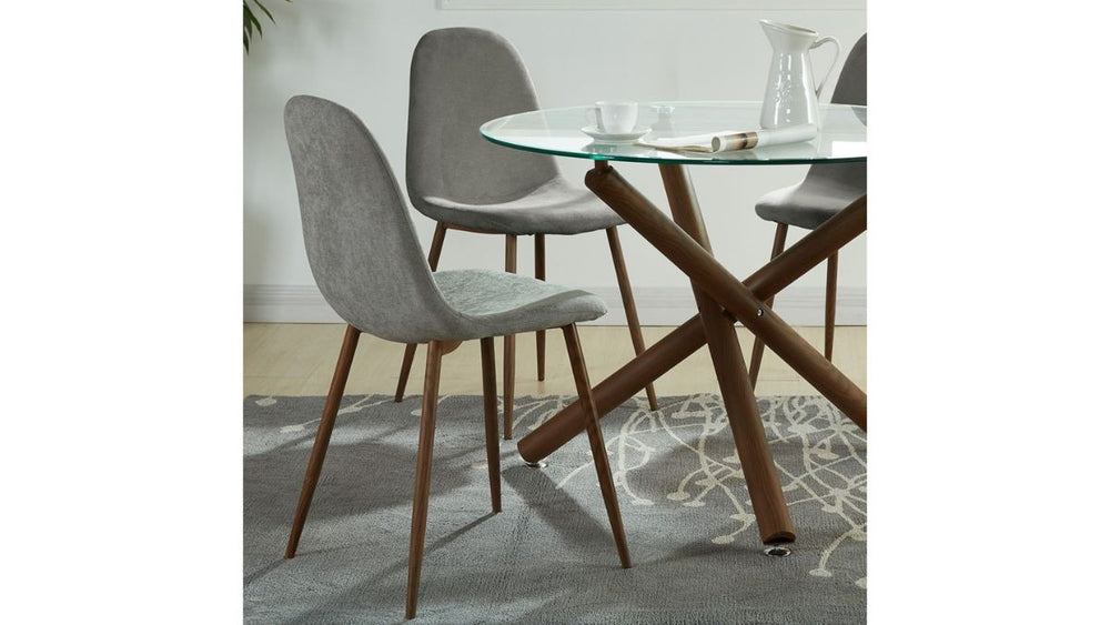 WORLDWIDE HOME FURNISHINGS ROCCA/LYNA 5PC DINING SET