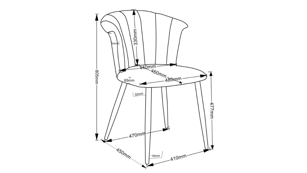 ORCHID DINING CHAIR (SET OF 2)