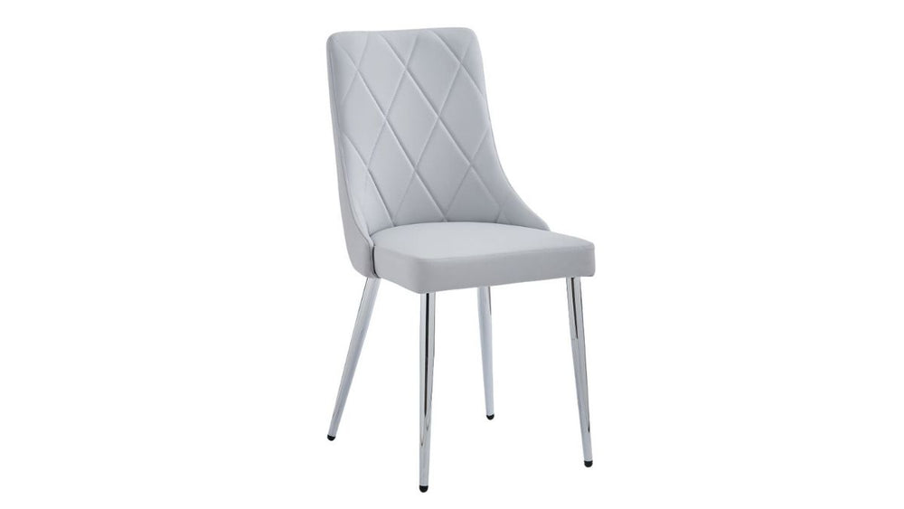 WORLDWIDE HOME FURNISHINGS DEVO DINING CHAIR (SET OF 2)