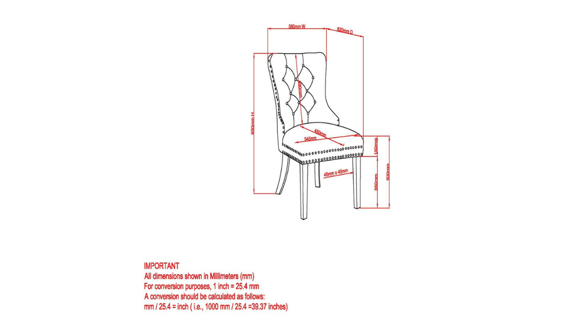 MIZAL DINING CHAIR (SET OF 2)