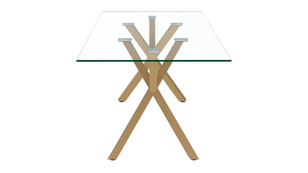 WORLDWIDE HOME FURNISHINGS NAPOLI/DEVO 7PC DINING SET