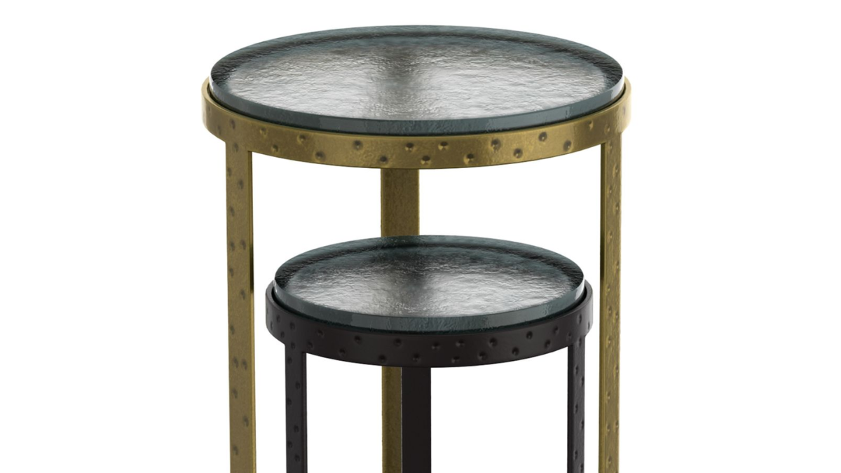 ARES END TABLE (SET OF 2)