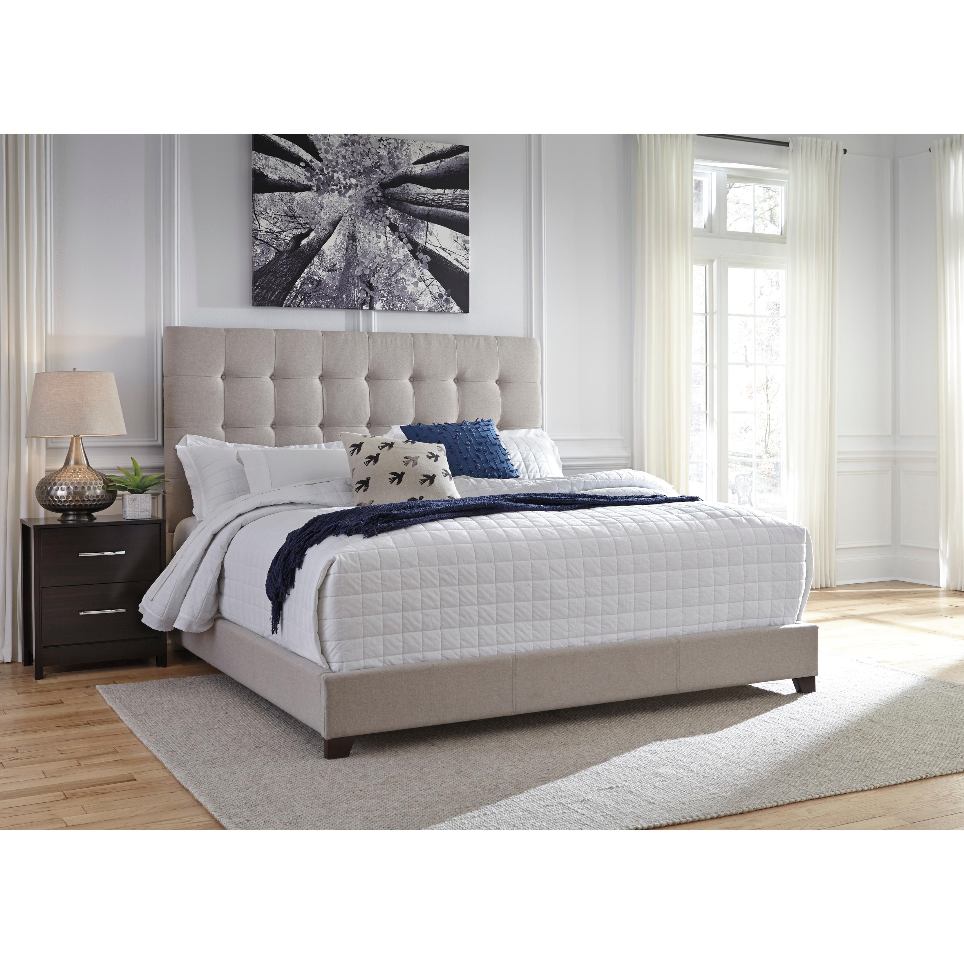  Signature Design by Ashley Dolante King Upholstered Panel Bed B130-582 IMAGE 2
