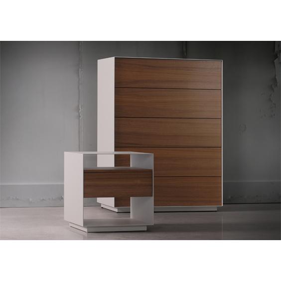  Trica Furniture Boulevard 1-Drawer Nightstand Boulevard 24" 1 Drawer Nightstand IMAGE 2