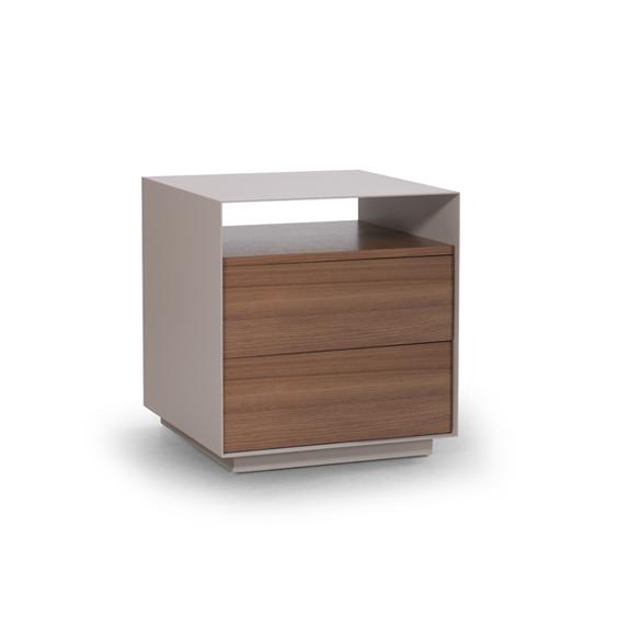  Trica Furniture Boulevard 2-Drawer Nightstand Boulevard 24" 2 Drawers Nightstand IMAGE 1