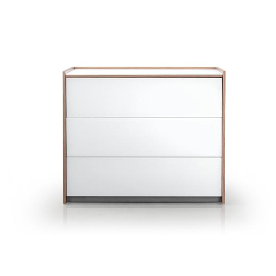  Trica Furniture Kubik 3-Drawer Chest Kubik 3 Drawers Chest IMAGE 1