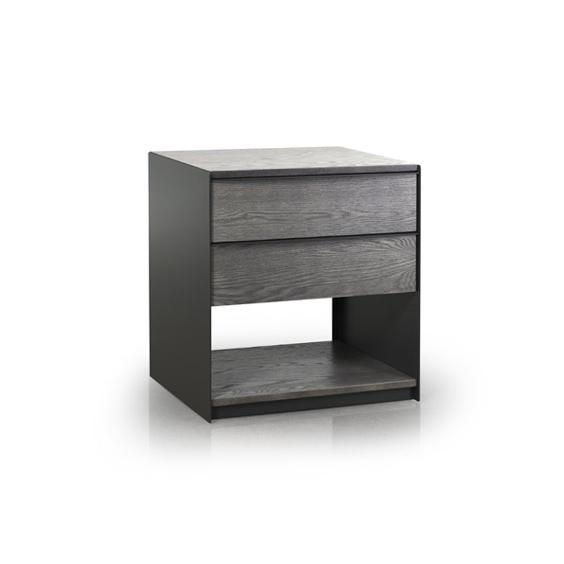  Trica Furniture Roots 2-Drawer Nightstand Roots 25" 2 Drawers Nightstand IMAGE 1