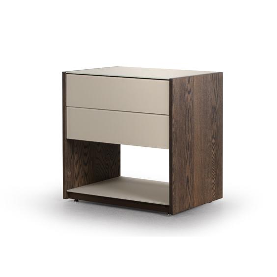  Trica Furniture Vision 2-Drawer Nightstand Vision 25" 2 Drawers Nightstand IMAGE 2