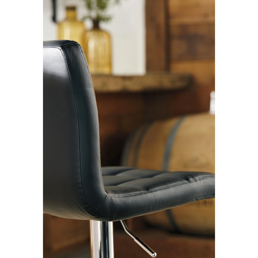  Signature Design by Ashley Bellatier Adjustable Height Stool D120-130 IMAGE 4
