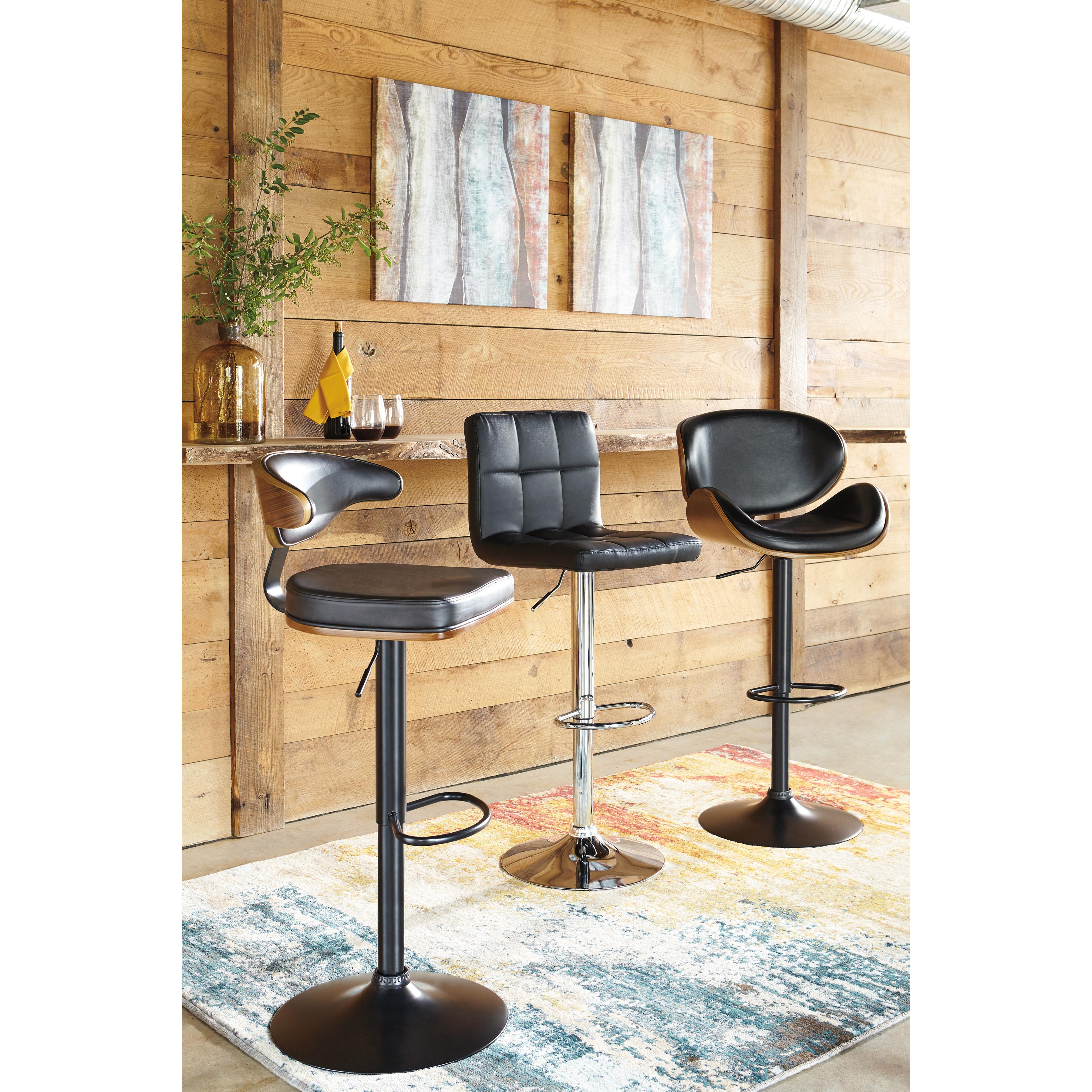  Signature Design by Ashley Bellatier Adjustable Height Stool D120-130 IMAGE 6