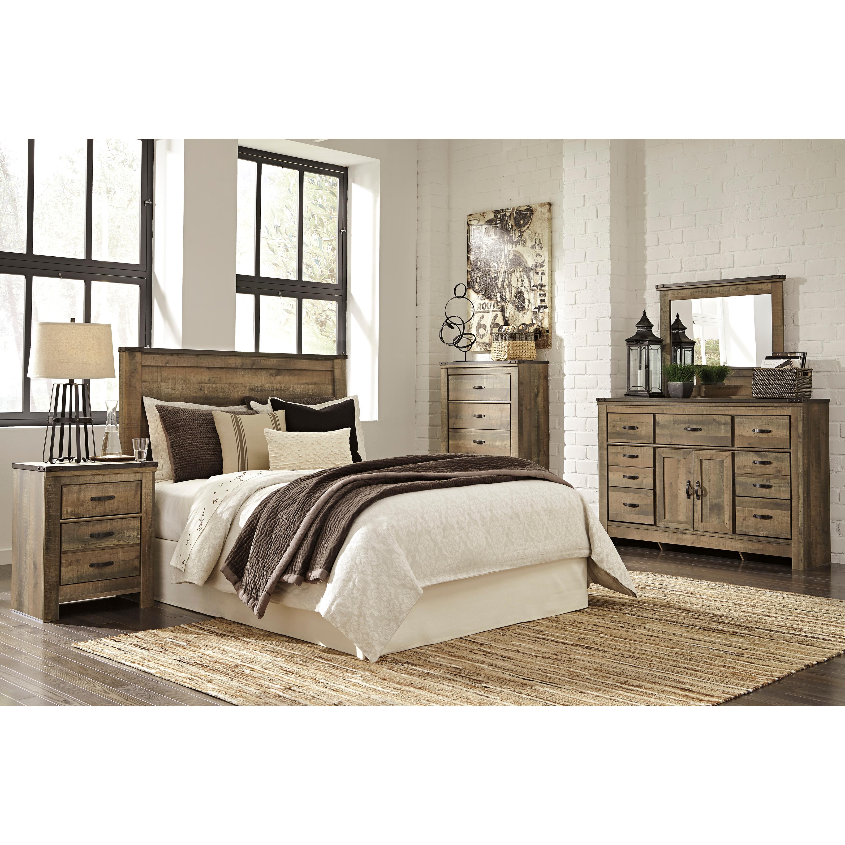  Signature Design by Ashley Trinell 2-Drawer Kids Nightstand B446-92 IMAGE 3